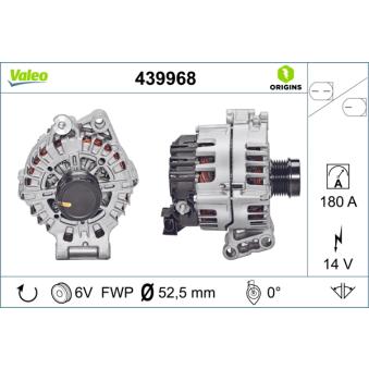 Alternateur VALEO OEM 5702E7