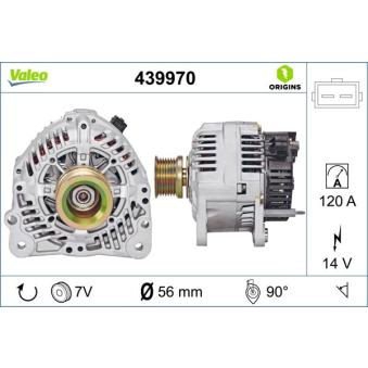 Alternateur VALEO OEM 021903025B Alternateur VALEO OEM 021903025B