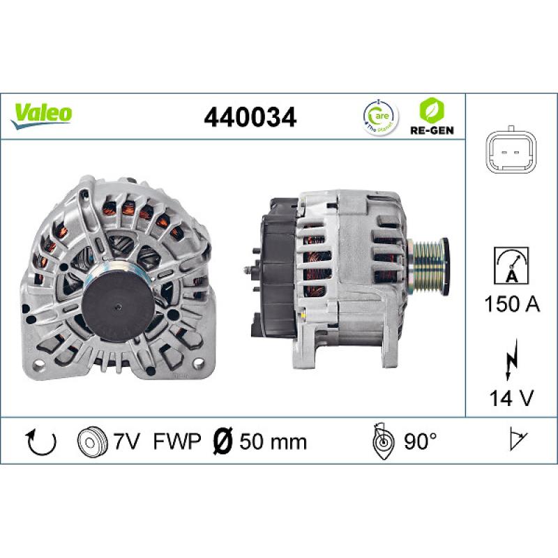 Alternateur VALEO 440034 - Visuel 1