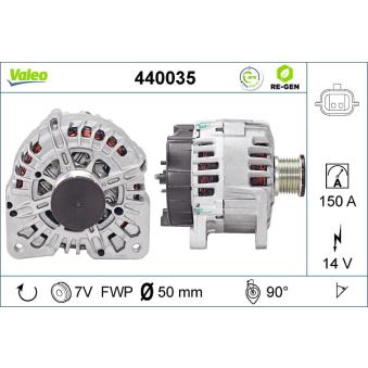 Alternateur VALEO OEM A002TX0481