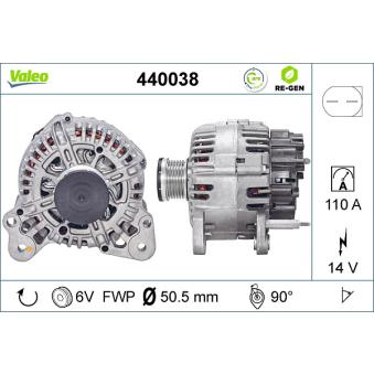 Alternateur VALEO OEM 03C903023G Alternateur VALEO OEM 03C903023G