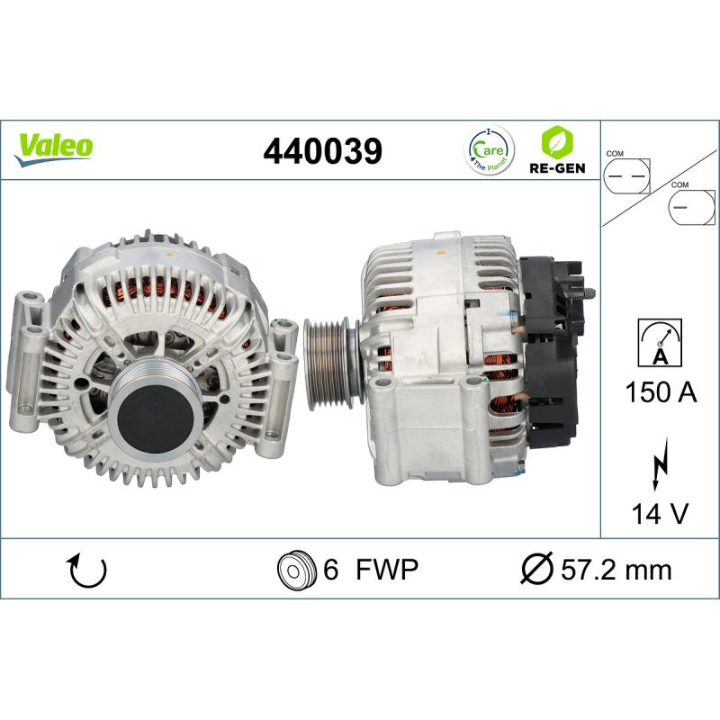Alternateur VALEO 440039 - Visuel 1