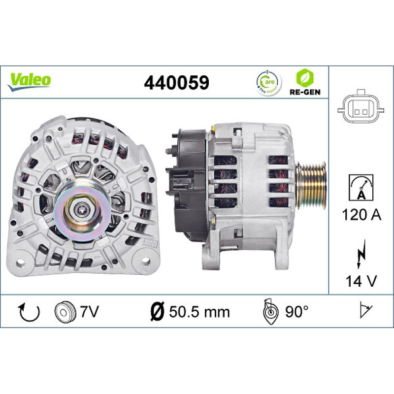 Alternateur VALEO 440059 - Visuel 1