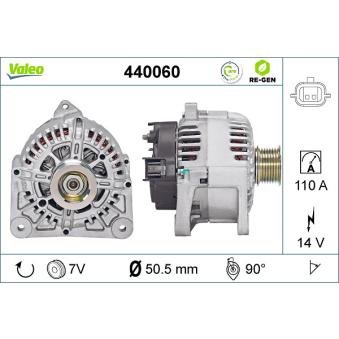 Alternateur VALEO OEM 8200667610