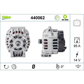 Alternateur VALEO OEM 7701477694