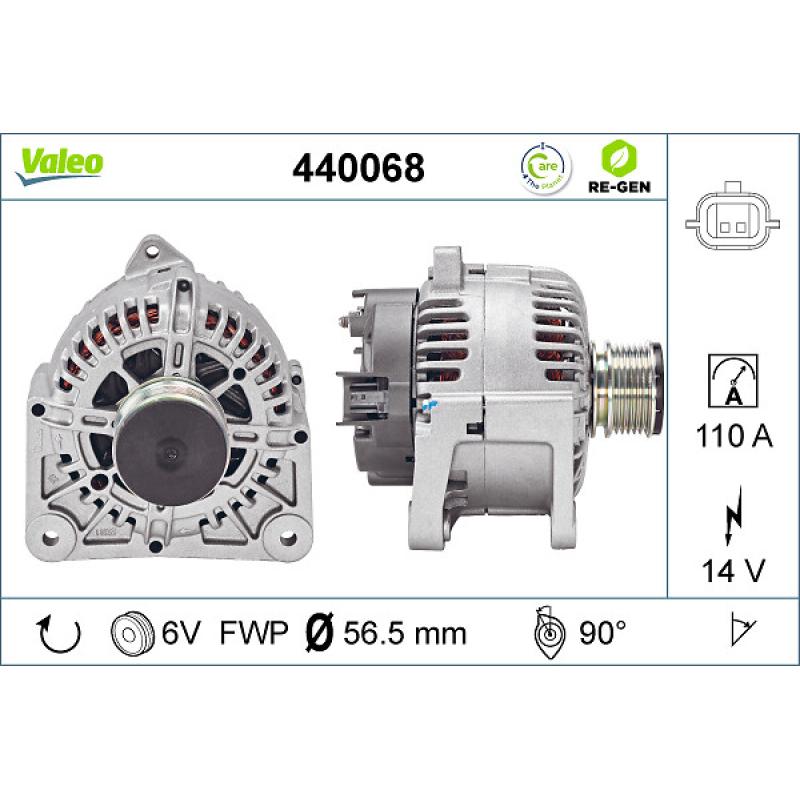 Alternateur VALEO 440068 - Visuel 1