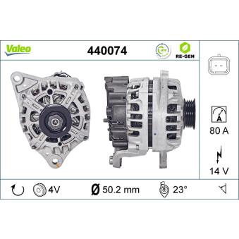 Alternateur VALEO OEM 23100AX62B