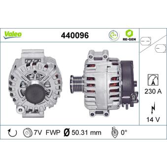 Alternateur VALEO OEM 12317560988 Alternateur VALEO OEM 12317560988