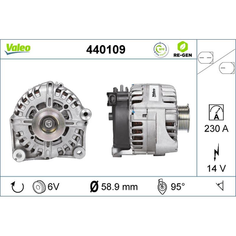 Alternateur VALEO 440109 - Visuel 1
