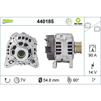Alternateur VALEO OEM 8200406207
