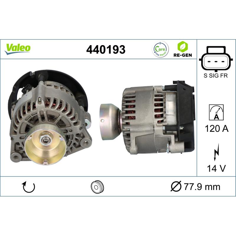 Alternateur VALEO 440193 - Visuel 1