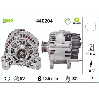 Alternateur VALEO OEM 03C903023H