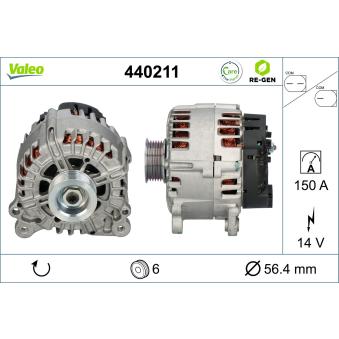 Alternateur VALEO OEM 059903016J