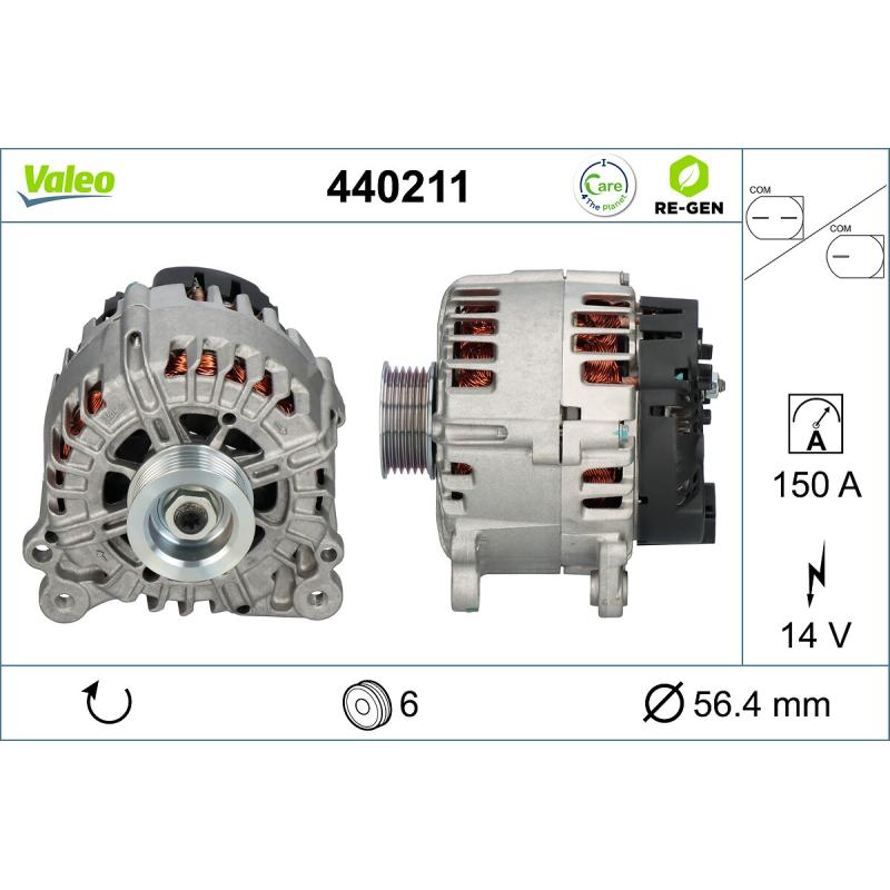 Alternateur VALEO 440211 - Visuel 1