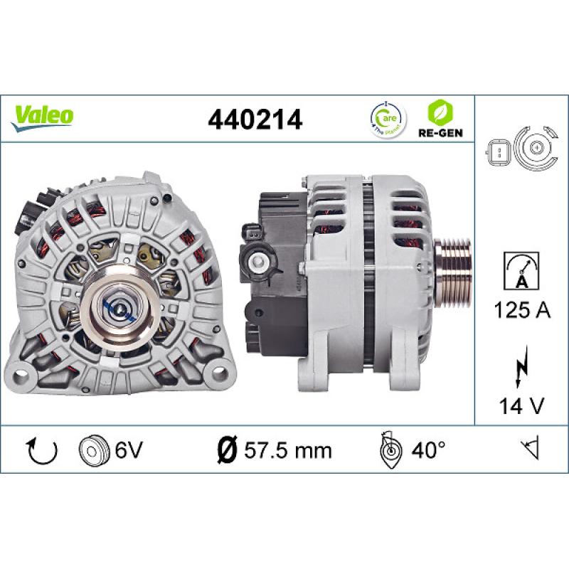 Alternateur VALEO 440214 - Visuel 1
