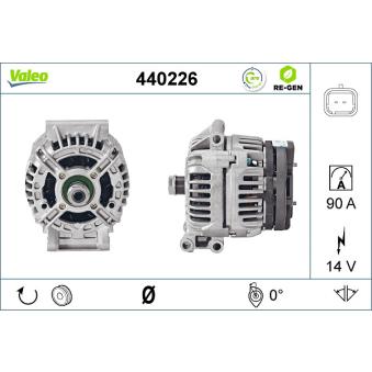 Alternateur VALEO OEM 7700427932