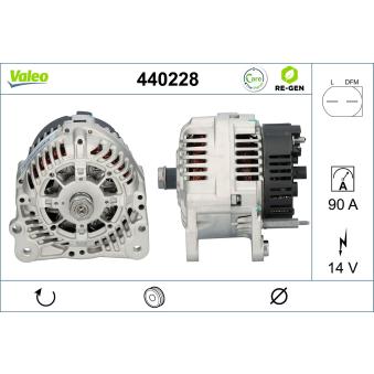 Alternateur VALEO OEM 038903018