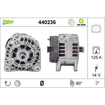 Alternateur VALEO OEM 23100BN704
