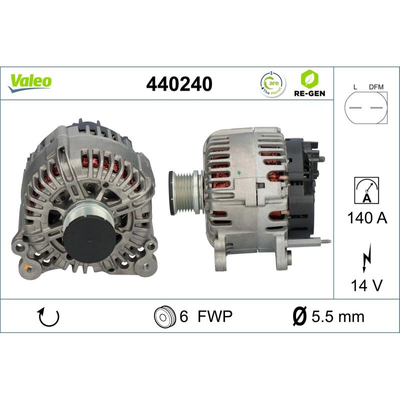 Alternateur VALEO 440240 - Visuel 1