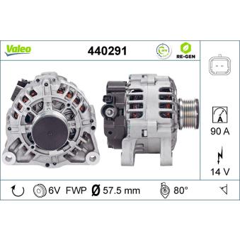 Alternateur VALEO OEM 5705KC