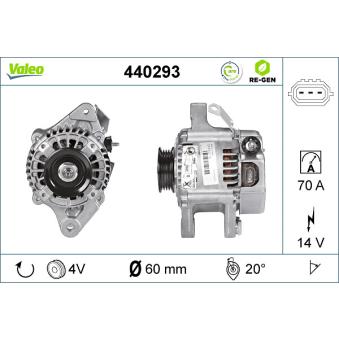 Alternateur VALEO OEM 2706021040