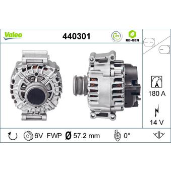Alternateur VALEO OEM 06H903017D