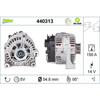 Alternateur VALEO 440313
