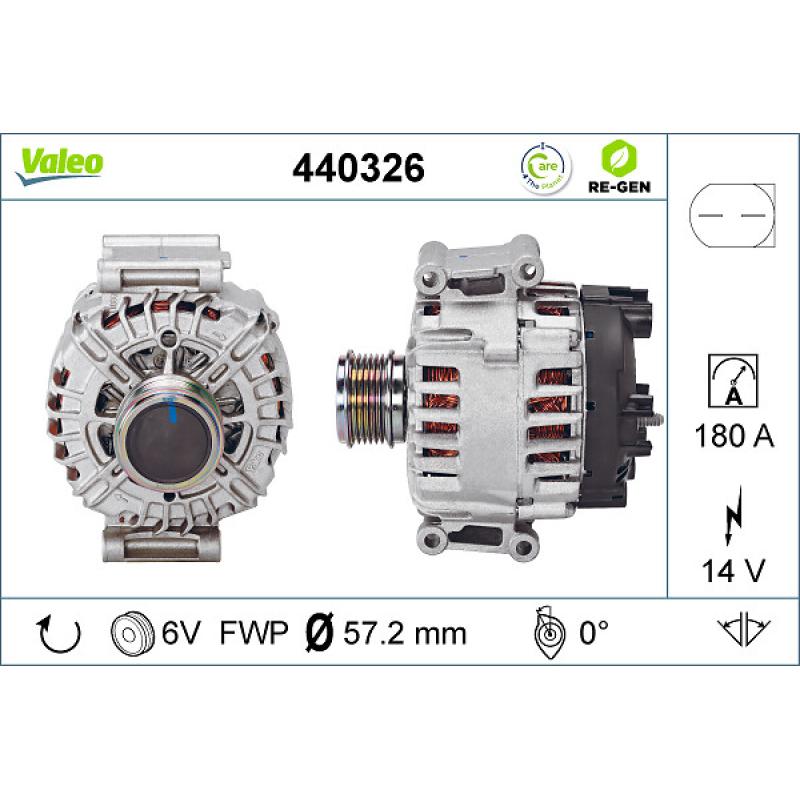 Alternateur VALEO 440326 - Visuel 1