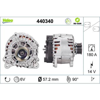Alternateur VALEO OEM 6E903023