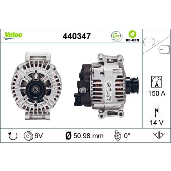 Alternateur VALEO OEM A0009060501