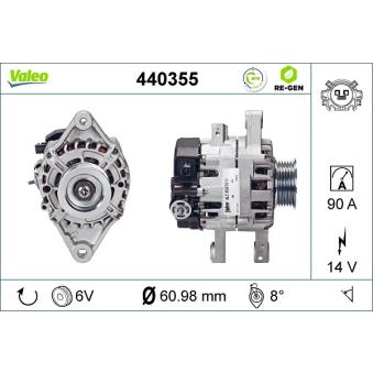 Alternateur VALEO OEM 270600Q140