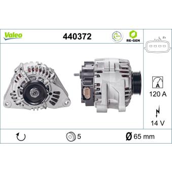 Alternateur VALEO OEM 3730039800