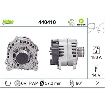 Alternateur VALEO OEM 059903019D