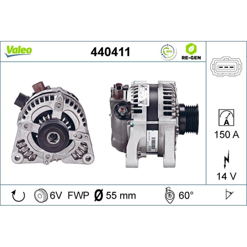 Alternateur VALEO 440411 - Visuel 1
