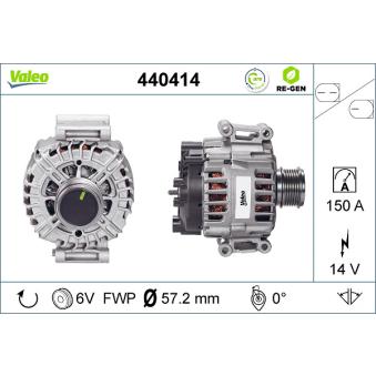 Alternateur VALEO OEM 06H903017SX