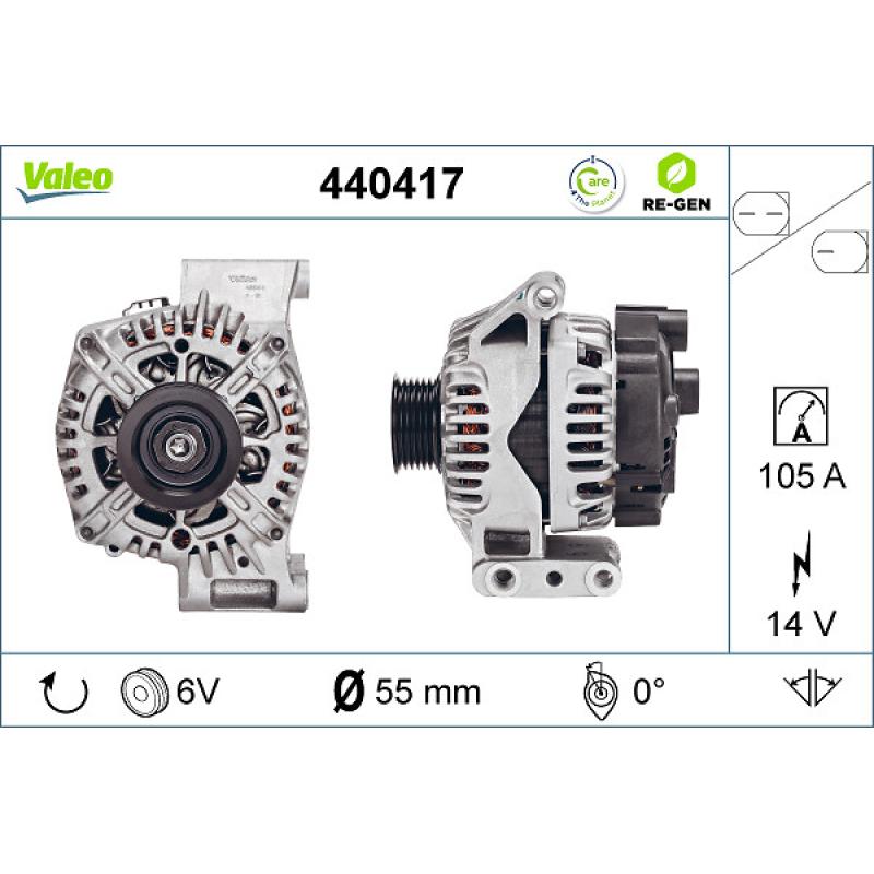 Alternateur VALEO 440417 - Visuel 1