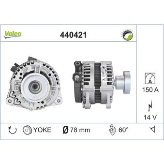 Alternateur VALEO OEM 1420871