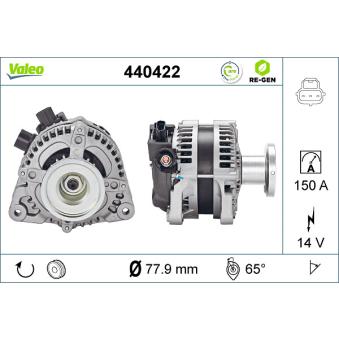 Alternateur VALEO OEM 4M5T10300UB