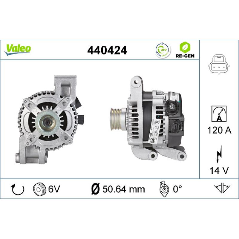Alternateur VALEO 440424 - Visuel 1