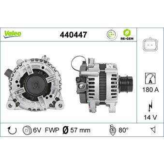 Alternateur VALEO OEM 5705CJ