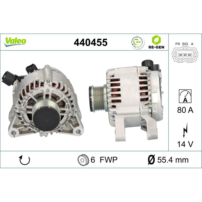Alternateur VALEO 440455 - Visuel 1
