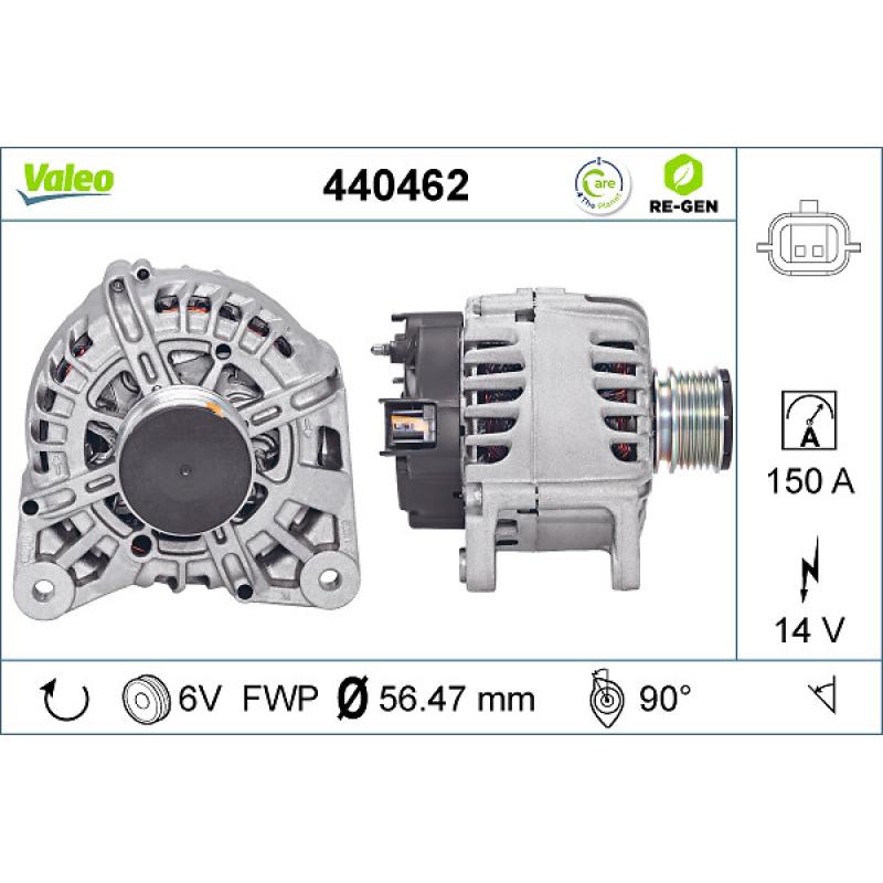 Alternateur VALEO 440462 - Visuel 1