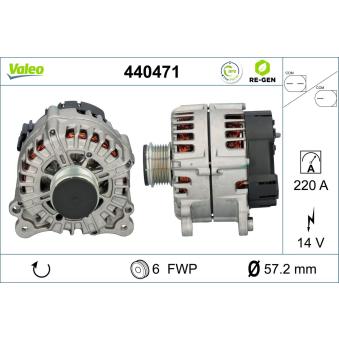 Alternateur VALEO OEM 059903019F