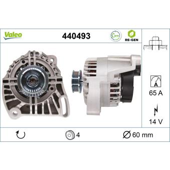 Alternateur VALEO OEM 5895033