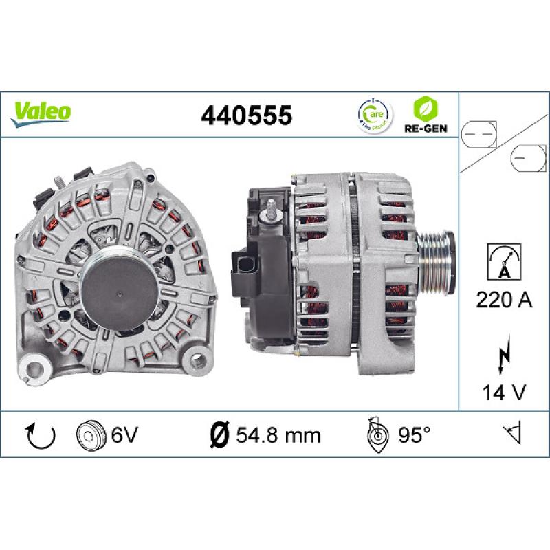 Alternateur VALEO 440555 - Visuel 1