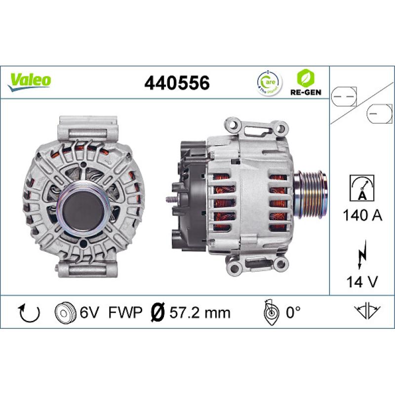 Alternateur VALEO 440556 - Visuel 1