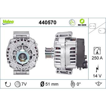Alternateur VALEO OEM 0009060822