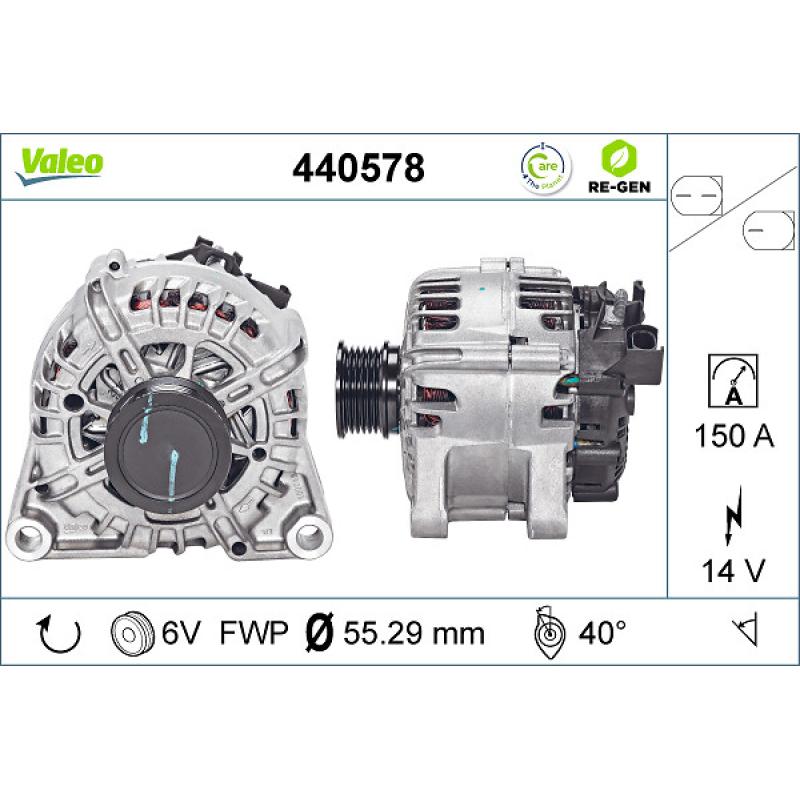 Alternateur VALEO 440578 - Visuel 1