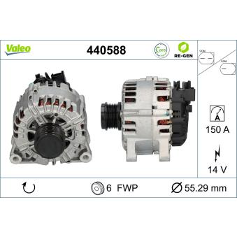 Alternateur VALEO OEM 1857695