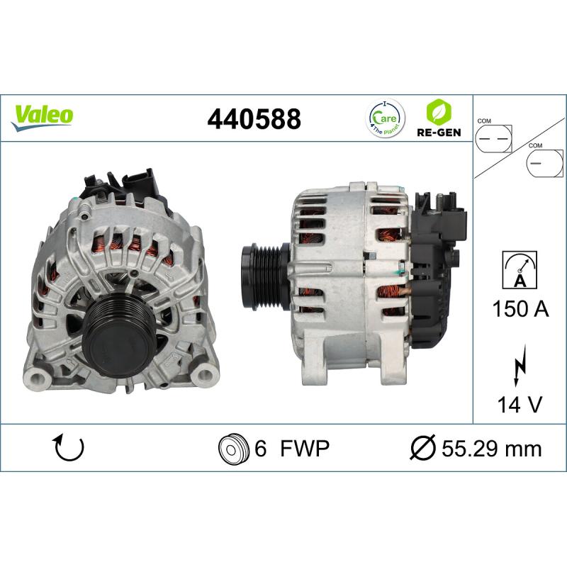 Alternateur VALEO 440588 - Visuel 1